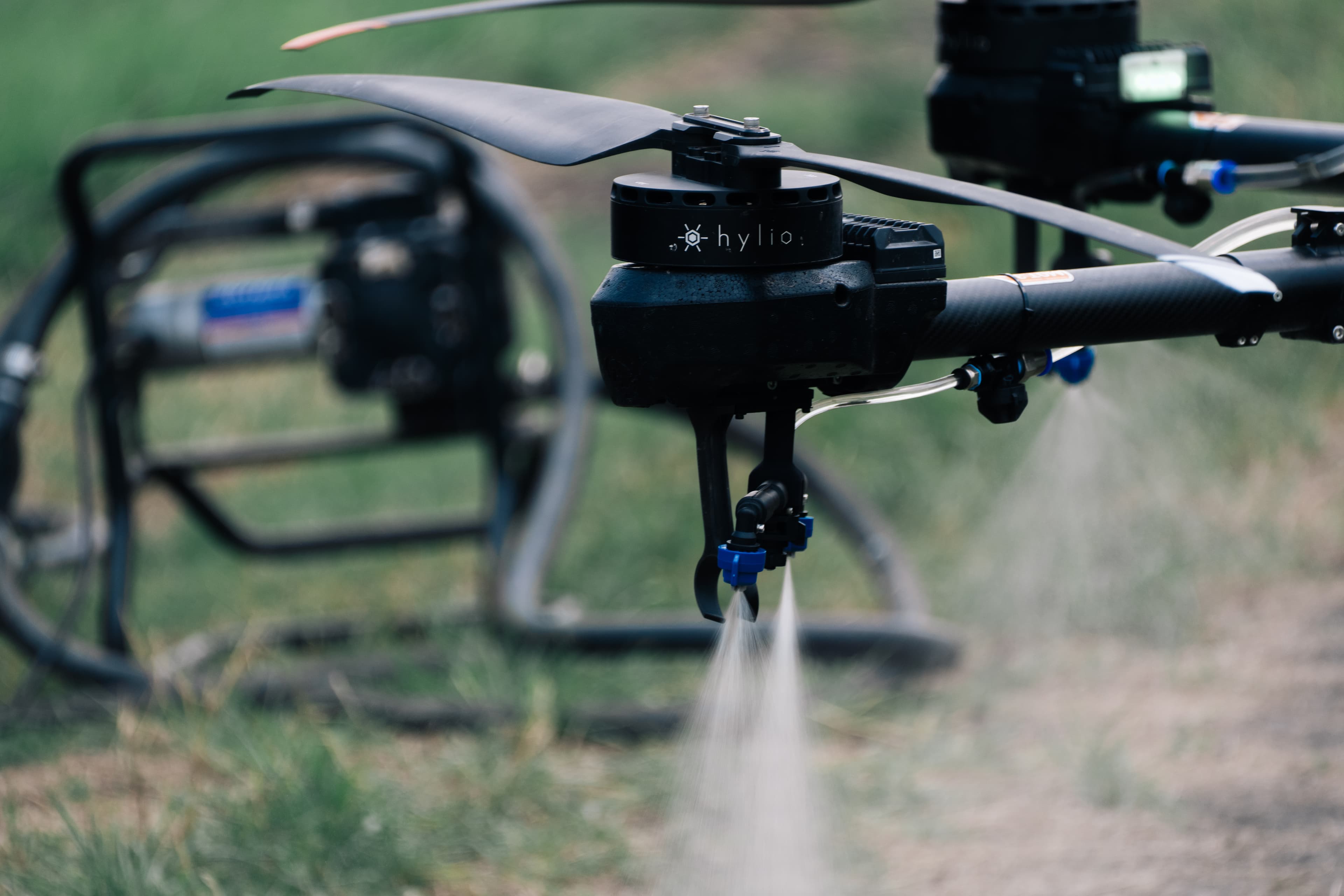 Well-maintained agricultural drone extending fleet life