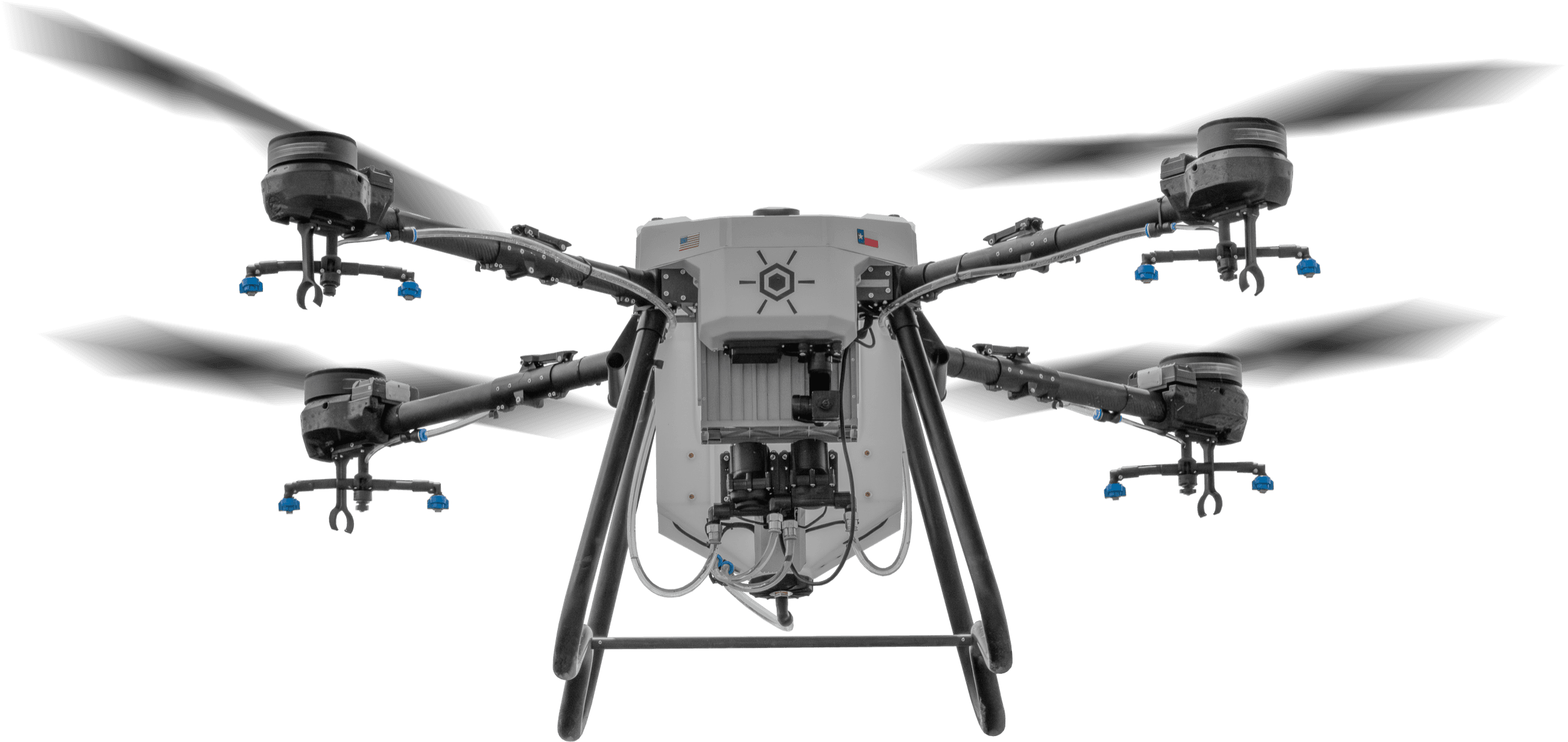 Hylio agricultural spray drone